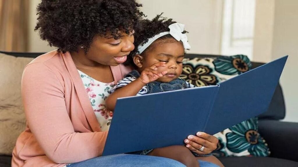 baby playing with toys without screen early child development