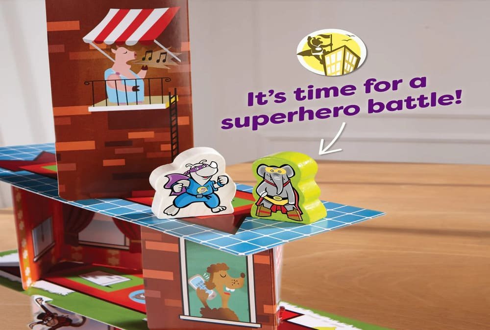 picture of rhino hero board game
